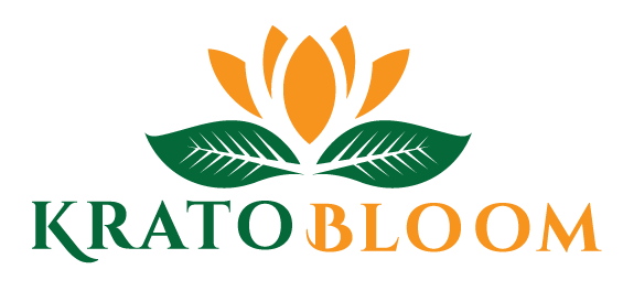 kratombloom logo coloured